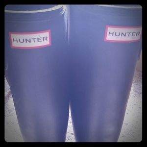 Hunter Tall Matte Black Rain Boots
